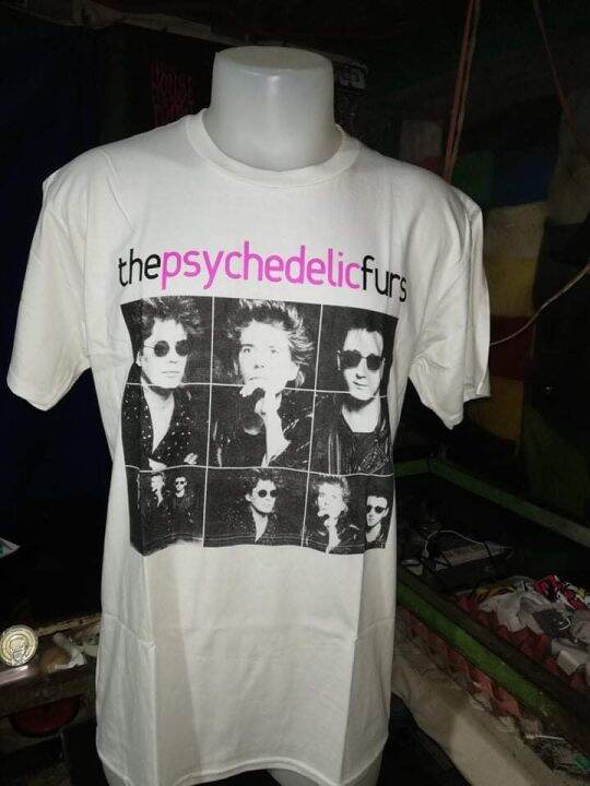 T-shirt The Psychedelic Furs - Manches Courtes - Graphique Groupe Rock - Taille S à 5XL