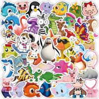 ? ??????? ? สติกเกอร์ Cute Animals ไดคัท PVC กันน้ำ น่ารักๆ 50 ??? ?? พร้อมส่ง ＼(・ω・)/