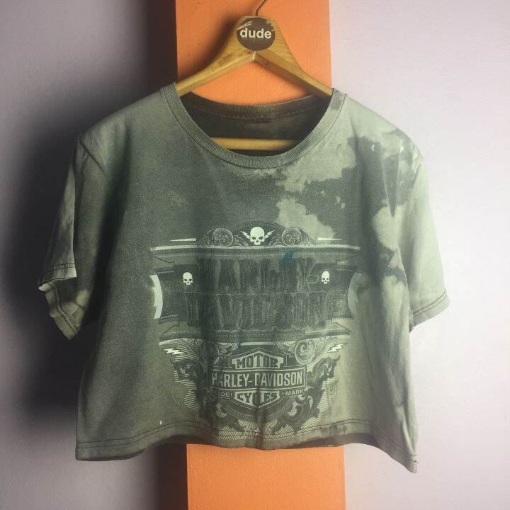 reworked-harley-davidson-crop-tees-this-crop-tee-has-been-remade-from-a-harley-davidson-shirt-lost-tag-ป้ายบิน