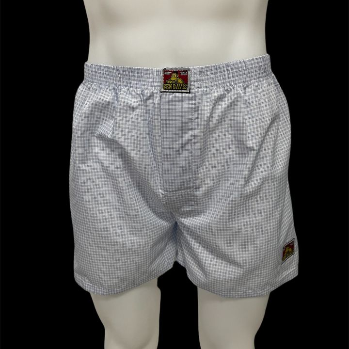 boxer-ben-ผ้าลายสก๊อต-free-size-ราคาต่อ1ตัว