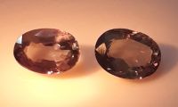 1.14 cts 2 pes natural hi end alexabdrait cut gems stone