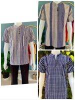 เสื้อคอจีนพิมลาย ผู้ชาย