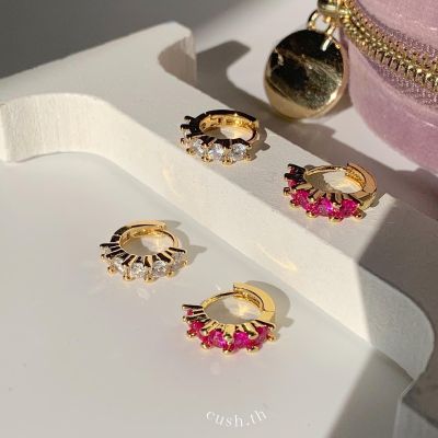 Cush Lily gemmie hoop earrings