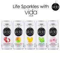 ?พร้อมส่ง? Vida zero นํ้าผลไม้โซดา มี 5รส Salty Lychee/ Original Citrus/ Lemon/ Minty Lime/ Sakura