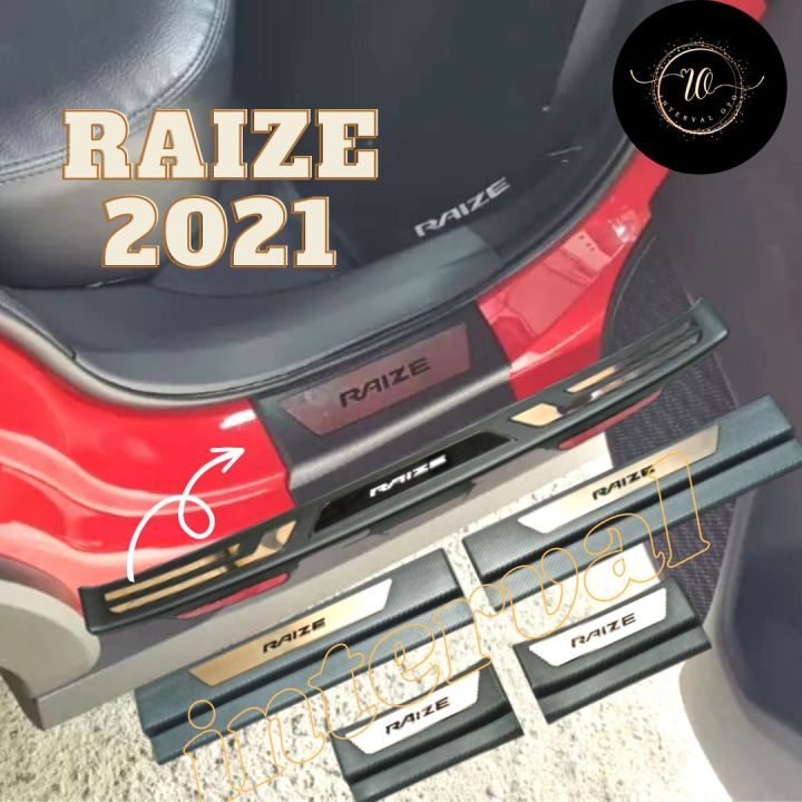 Paket Sillplate Samping Sill Plate Belakang Mobil Raize Reflektor Lazada Indonesia