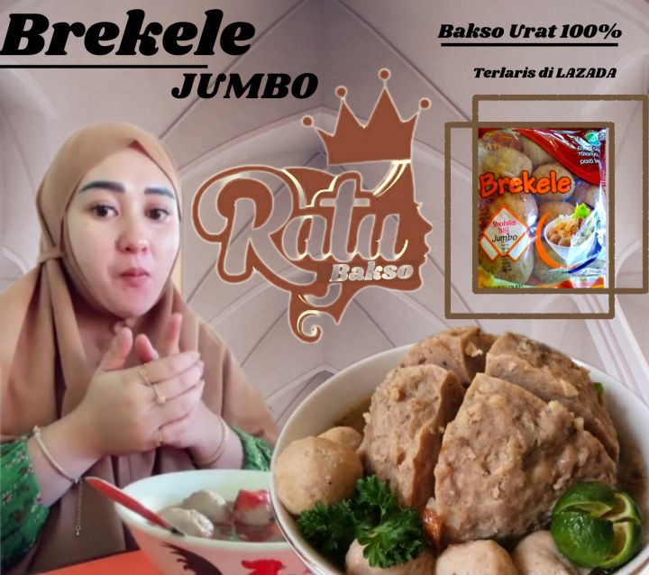 Bakso Urat Premium Jumbo Daging Sapi Alsi Dengan Kombinasi Daging Ayam