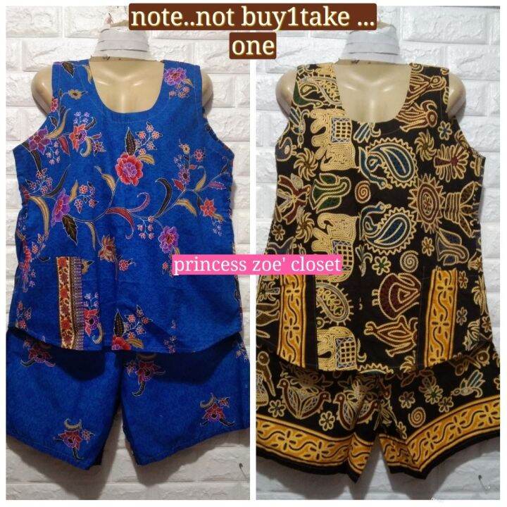 Terno Short 100% Batik size M..L..Xl..XX..3x.😀 | Lazada PH