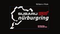 สติ๊กเกอร์สนามแข่ง nurburgring Subaru STi