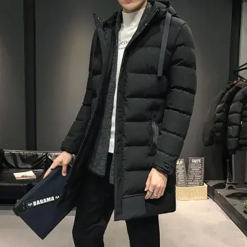 Men on sale long jacket