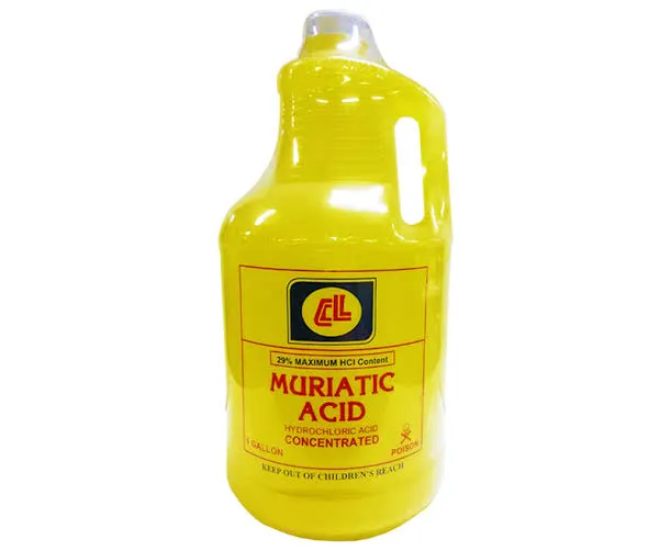 Cl Muriatic Acid All Purpose Cleaners 1Gal Lazada PH