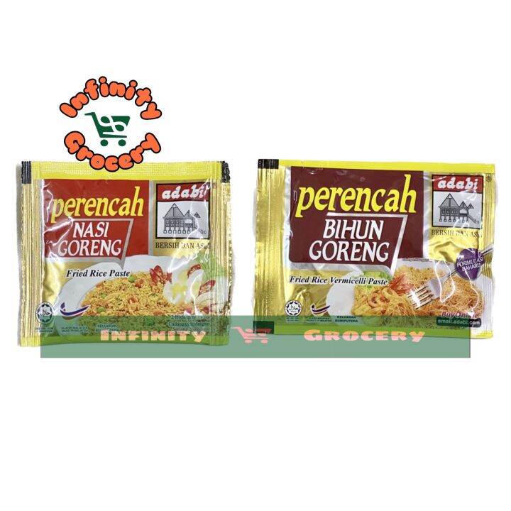 Halal Adabi Perencah Nasi Goreng Bihun Goreng Adabi Fried Rice Paste Fried Rice