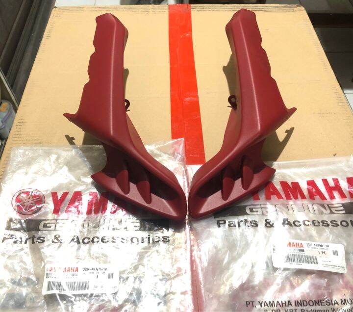 Duct Cover Sirip Sayap Tameng Depan Merah Xeon GT 125 Original YGP Asli Lazada Indonesia