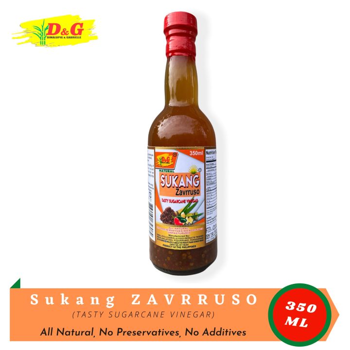 Sukang Zavrruso 350ml Tasty Sweet Spicy Sugarcane Vinegar Lazada Ph