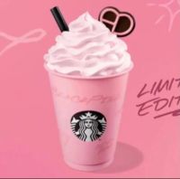 แก้ว starbucks Blackpink reusable limited edition พร้อมหลอดและฝา