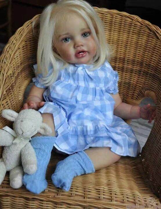 NPK 24Inch Huge Baby Toddler Reborn Lottie Princess Girl Realistic Doll ...