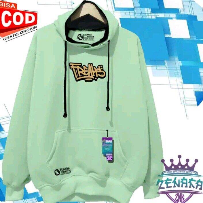 Jeket hoodie cwok bahan tebal hoodie pria distro aesthetic warna mint  Sweater hodie distro aesthetic sablon freaks Sweater cowok dewasa terbaru |  Lazada Indonesia