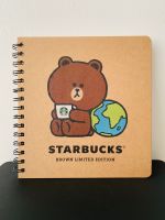 Starbucks Line Friends Brown Earth Day Notebook สมุดโน้ต สตาร์บัคส์