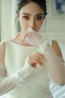 Ruffled Bridal Sleeve ปลอกแขนเจ้าสาวประดับระบาย ถุงมือเจ้าสาว