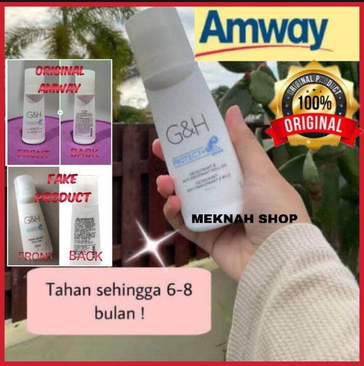 [ORIGINAL] HARGA AHLI /Amway Deodorant G&H +PROTECT +Deodorant & Anti
