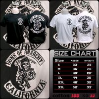 sons of anarchy เสื้อยืด cotton ?