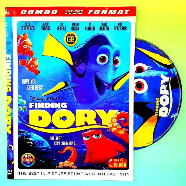 KASET DVD FILM DISNEY FINDING DORY-FILM ANAK KARTUN FINDING DORY-FILM ...