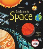 ?New? Space หนังสือUsborne หนังสืออ่านภาษาอังกฤษ Usborne lift the flap usborne look inside