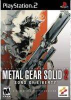 แผ่นเกมส์Ps2 - Metal Gear solid 2 เกมแนวลอบฆ่า ทำภารกิจ แผ่นไรท์คุณภาพ (เก็บปลายทางได้)