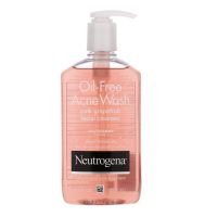 Neutrogena Oil-Free Acne Wash, Pink Grapefruit Facial Cleanser, 9.1 fl oz (269 ml)