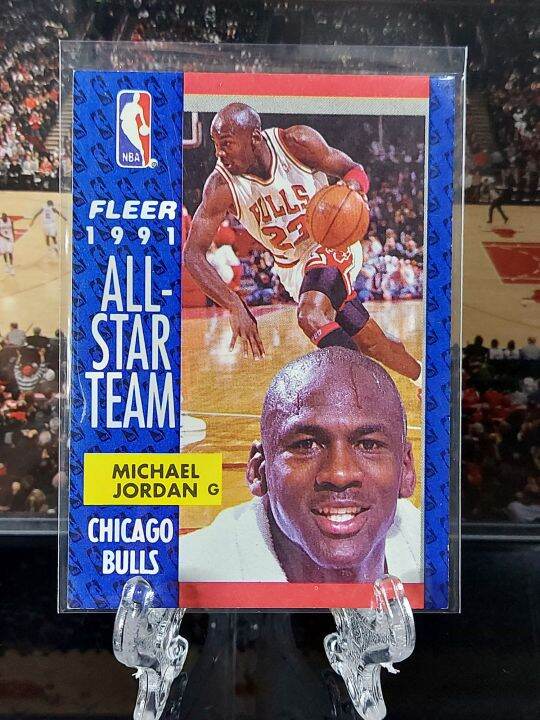 マイケルジョーダンNBA 1991 Fleer All Star #211 Jordan - その他