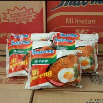 Indomie Instant Noodle Mi Goreng Rasa Ayam Geprek, 85 Gram (1 pcs