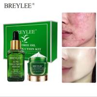 (แพ็ค​คู่.. ของแท้)​ BREYLEE เซรั่ม 17 ml.+ครีมแต้มสิว 20g สำหรับคนเป็นสิว ใช้ดีมาก