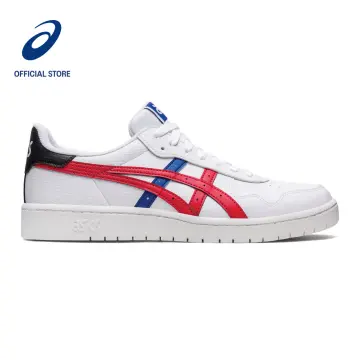 Red on sale asics sneakers