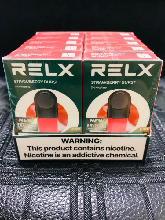 RELX POD STRAWBERRY BURST ORIGINAL | Lazada PH