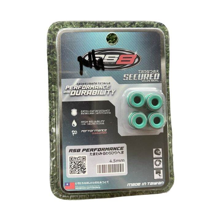 RS8 Valve Seal 4.5mm 4pcs Nmax / Aerox Lazada PH