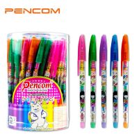 PENCOM สีเทียนต่อไส้ด้ามยาวเพนคอม 11สี (72 ด้าม)(พร้อมส่ง)