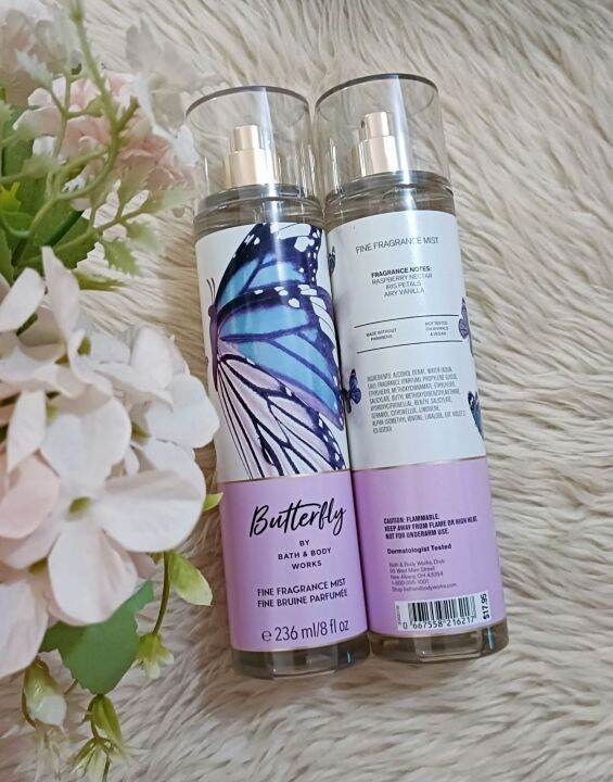 Butterfly Fragrance Mist By Bath Body Work In Various Sizes Sold