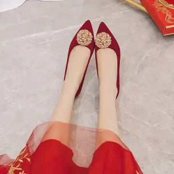 Wedding shoes for hot sale plus size brides