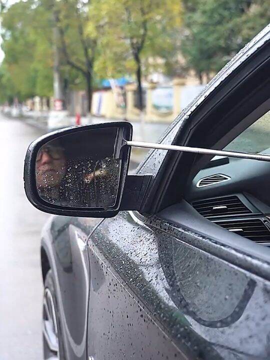 Car side mirror wiper retractable glass window cleaner Rearview mirror mini wiper Lazada PH
