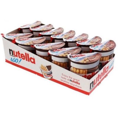 Nutella​ &amp; Go​ แพ็ค​ 12​ ชิ้น​ ยกถาด​ EXP.18.03.2022.2024