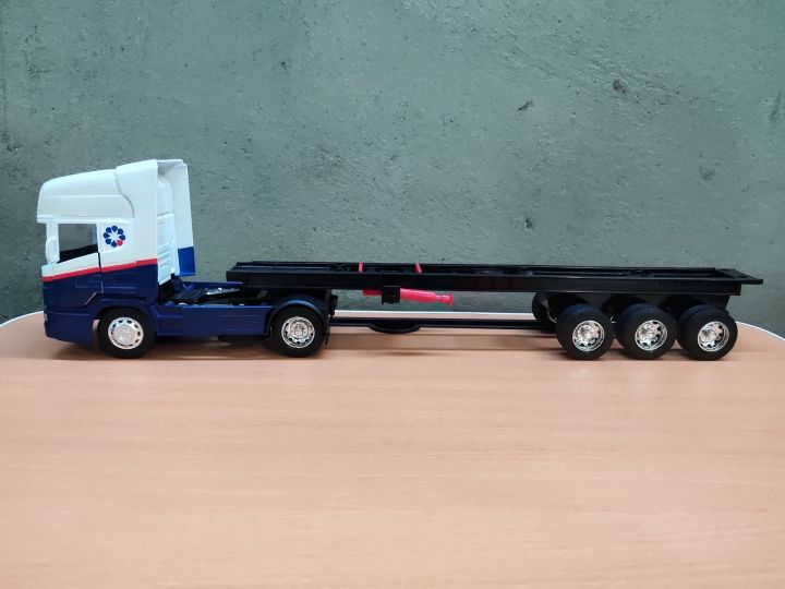 Mô Hình Sơ mi Rơ Móoc 124 CIMC Flatbed Trailer  Mô Hình Sơ mi Rơ móoc  Container Trailer Hợp Kim  Đồ Chơi MAX Chất  Shopee Việt Nam