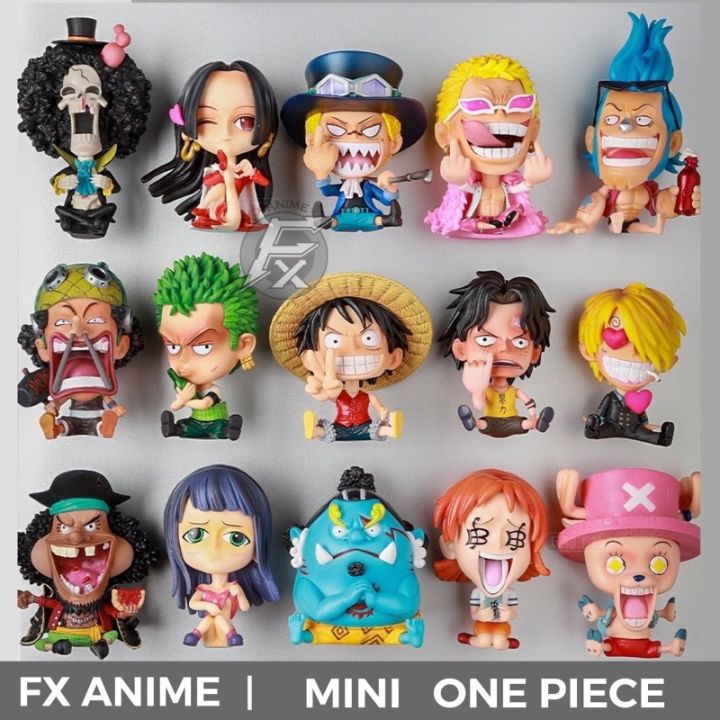 Mô Hình One Piece - Mô Hình One Piece Chibi (Có Clip, Ảnh Thật) Fx Anime  Luffy Zoro Sanji Ace Sabo Nami Robin Choper.. | Lazada.Vn
