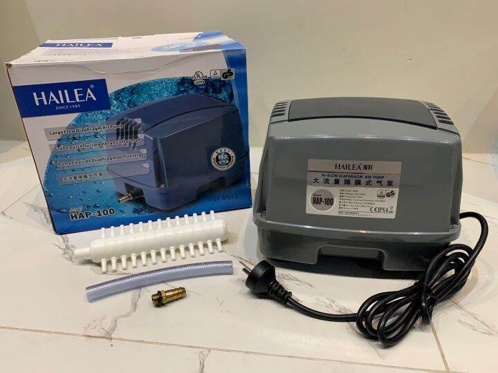 Hailea HAP-100 Large Flow Diaphragm Air Pump, Hailea HAP100 Air Pump ...