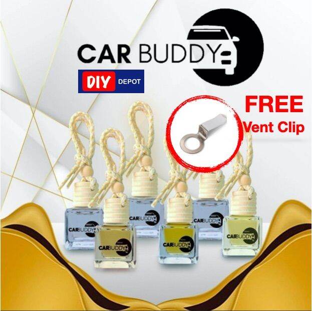 AUTHENTIC CAR BUDDY Premium Hanging Diffuser Car Air Freshener Home