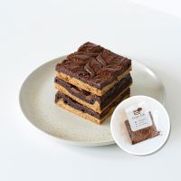 Brookie Nutella 3x3 inches บรู้กกี้ Nutella ขนาดประมาณ 3x3 นิ้ว - Oven Talk Bangkok