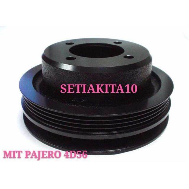 MITSUBISHI PAJERO 4D56 STORM L200 TRITON CRANK SHAFT PULLY/TIMING PULLEY Lazada