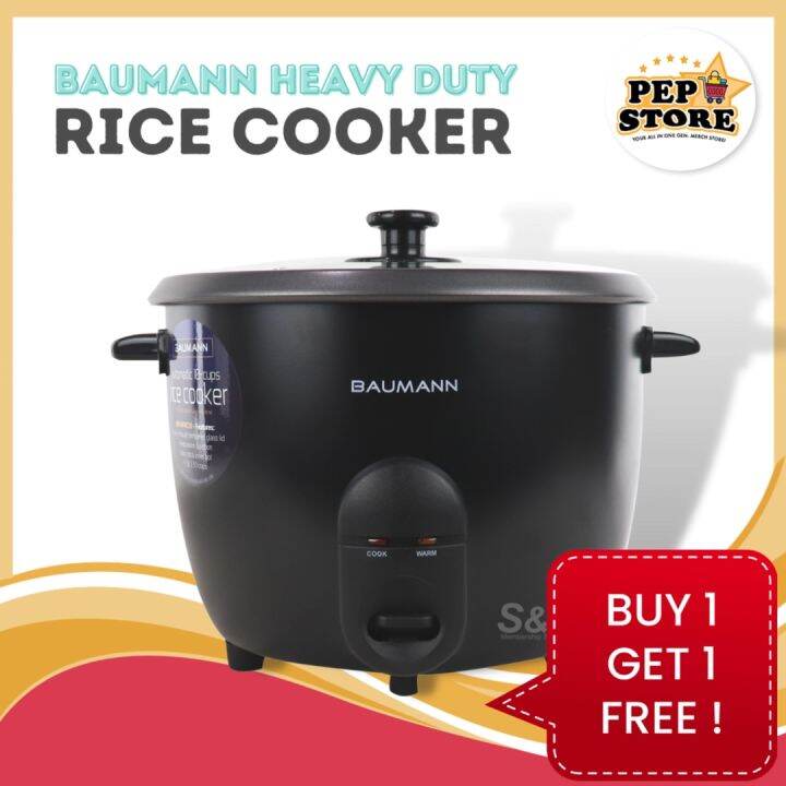 Pep Store Heavy Duty 10 Cups Rice Cooker Baumann Living Lazada PH