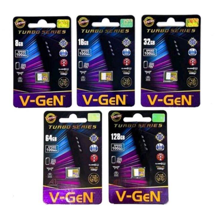 Memory ORIGINAL VGEN TURBO Class 10 8GB/16GB/32GB/64GB/128GB/256GB