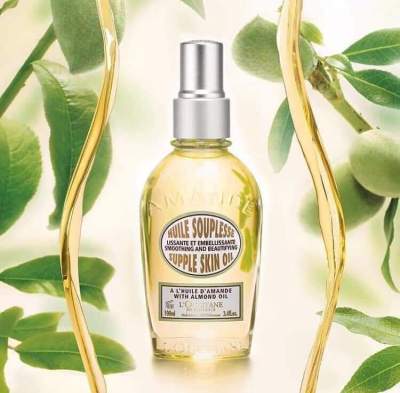 ออยล์บำรุงผิวตัวดัง LOCCITANE Smoothing & Beautifying Almond Supple Skin Oil 100 ml.