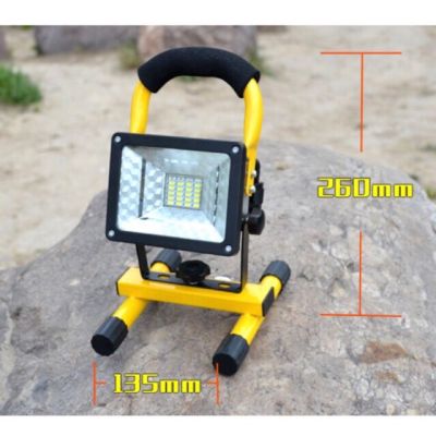 LED FLOOD LIGHT ไฟฉาย แอลอีดี ระบบชาร์จไฟ