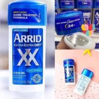 (กรุณาสอบถาม) รักแร้เมกา Arrid Extra Dry Clear gel  (73​G.)​ กลิ่น Cool shower